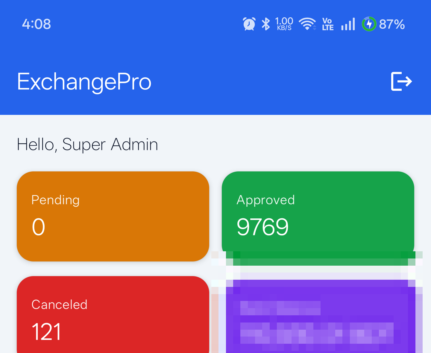 ExchangePro Android app